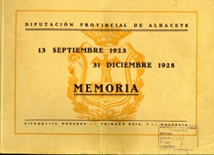 Memoria Diputación 1923-1928
