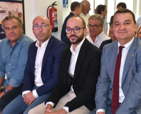 El vicepresidente de la Diputación junto al consejero y al delegado de Agricultura y al senador por Albacete