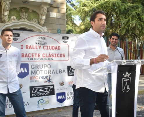 El diputado de Deportes, Dani Sancha, durante su intervención