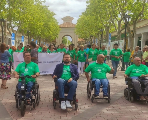 La Diputación de Albacete se suma a ‘la fiesta’ de la Jornada de las personas con discapacidad’ en Feria