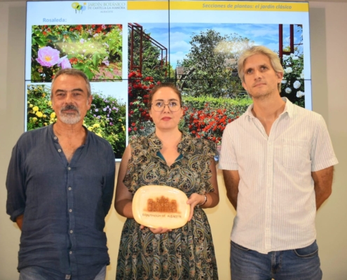 El Jardín Botánico de Castilla-La Mancha ‘abre sus puertas’ en el stand de la Diputación de Albacete