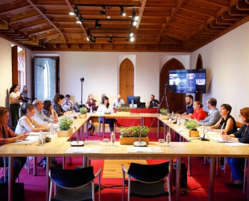 La vicepresidenta de la Diputación de Albacete, Amparo Torres, participa en Vigo en el Consejo de Gobierno de la Red de Entidades Locales para la ...