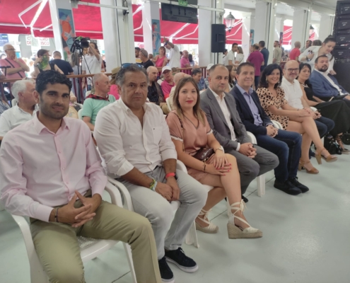 Un momento de la presentación de Nerpio en el stand de la Diputación