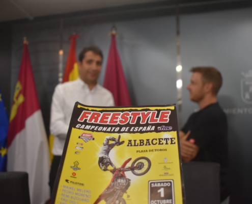 Un momento de la presentación de Campeonato de España de Freestyle