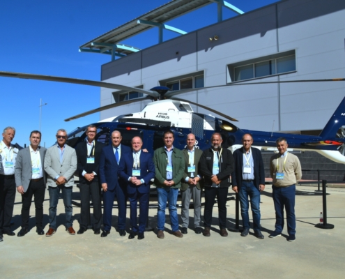 El presidente de la Diputación agradece a Airbus Helicopters España sus 15 años de “firme compromiso con la provincia de Albacete”