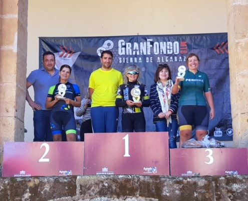 Entrega trofeos Gran Fondo MTB Sierra de Alcaraz