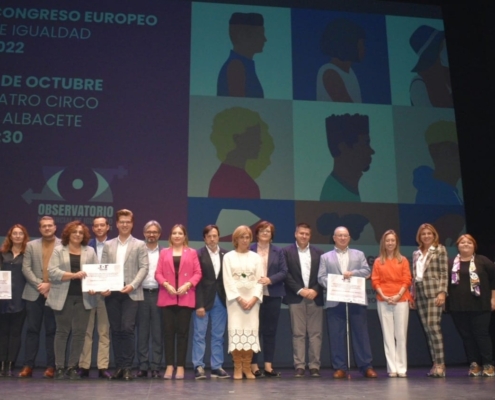 'Foto de familia' general con premiados