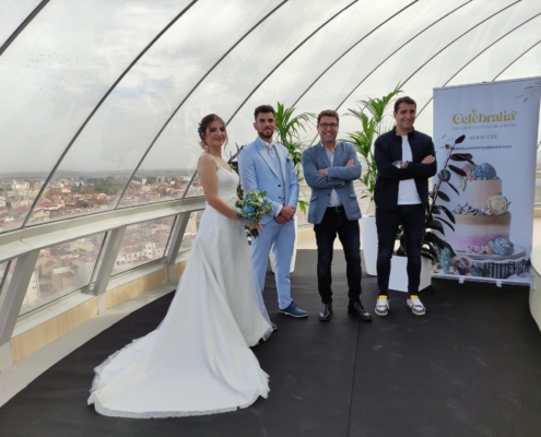 Foto de la presentación de Celebralia en el Depósito del Agua