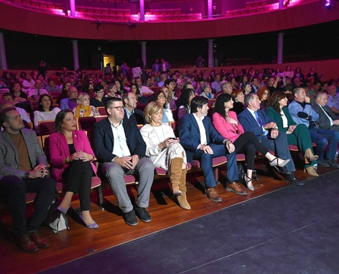 Imagen de la primera fila de asistentes al I Congreso Europeo de Igualdad del OPI Albacete