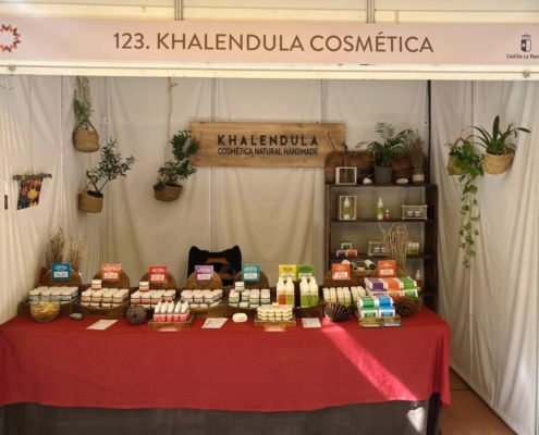 Stand en Farcama de Khalendula Cosmética