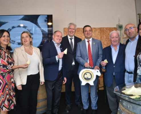 Un momento de la Inauguración de la Feria Internacional del Queso