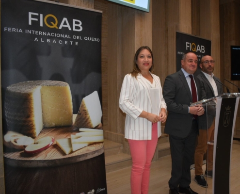 Un momento de la presentación de la Feria Internacional del Queso