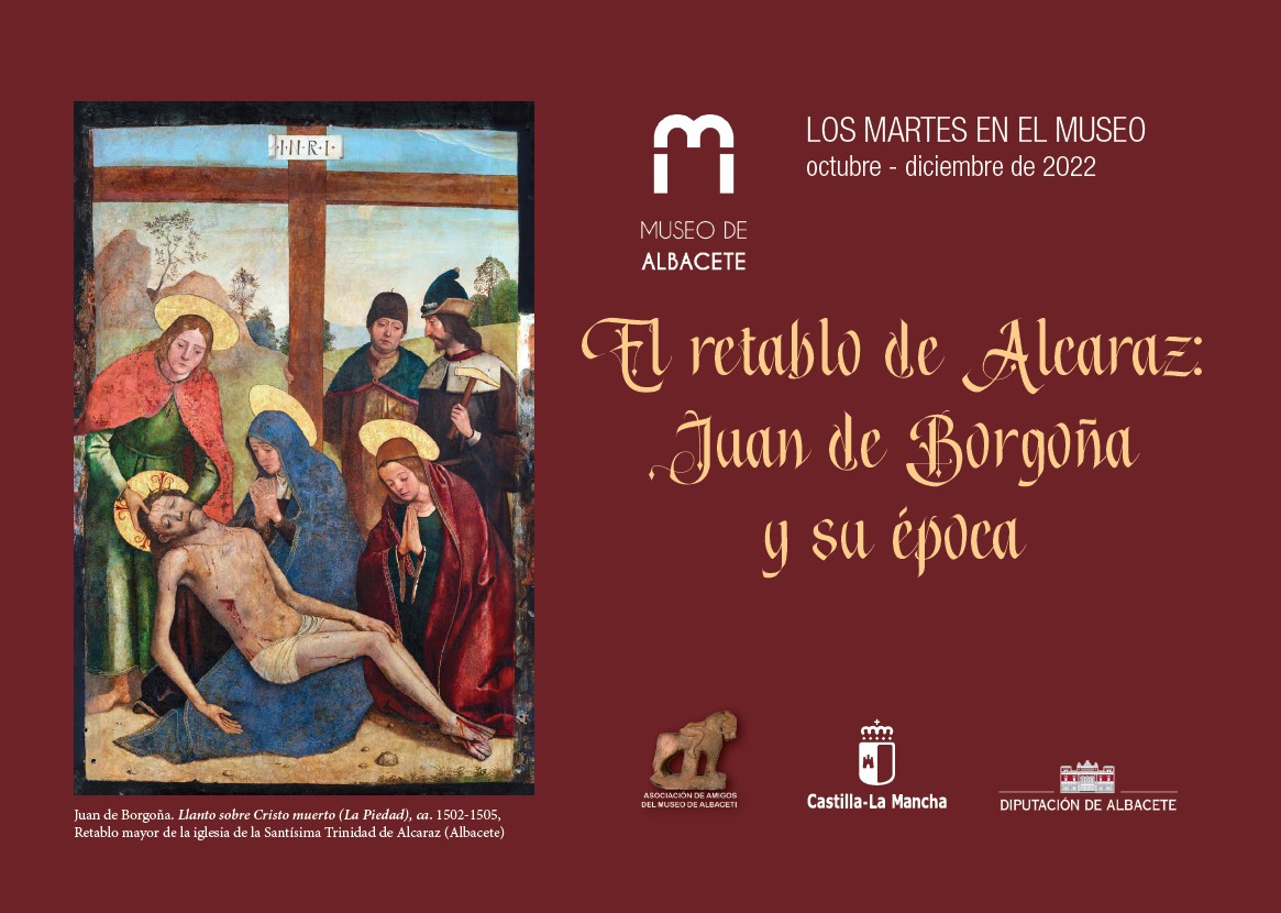 cartel conferencia el retablo de alcaraz martes museo