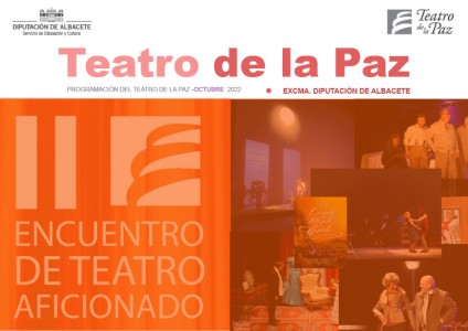 Programación del mes de octubre de 2022, en el Teatro de la Paz