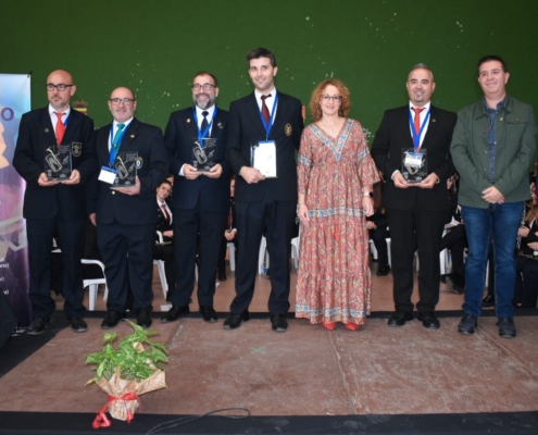 Foto de familia del Encuentro Provincial de Bandas