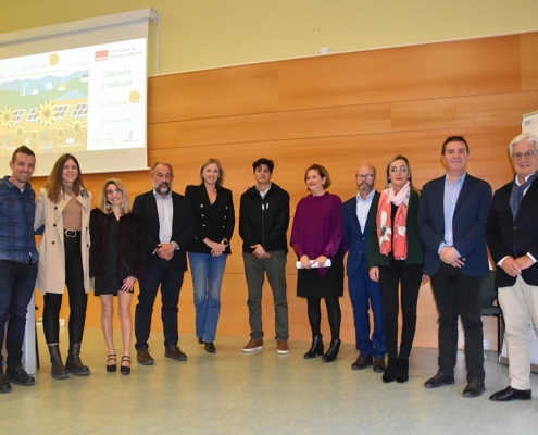 Foto de familia en la presentación de las conclusiones del II UCLM Rural