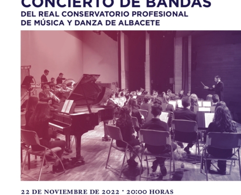 Imagen del programa de mano del concierto de Santa Cecilia