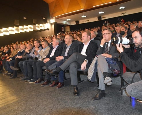 Un momento de la presentación de Enciclopedia del Albacete Balompié, De Blanco a Blanco