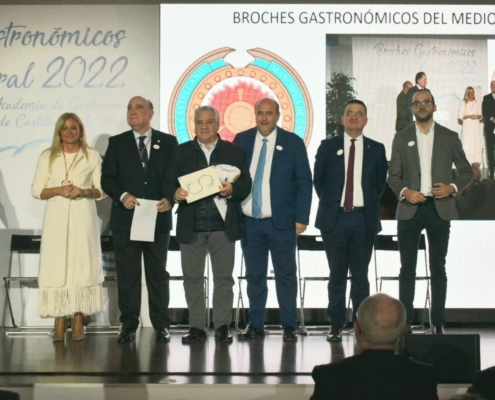 Entrega del premio al restaurante Las Salegas del Maguillo de Villaverde de Guadalimar