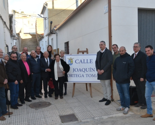 La Diputación de Albacete se suma al homenaje que Ontur rinde a su gran ciclista, Joaquín Ortega Tomás