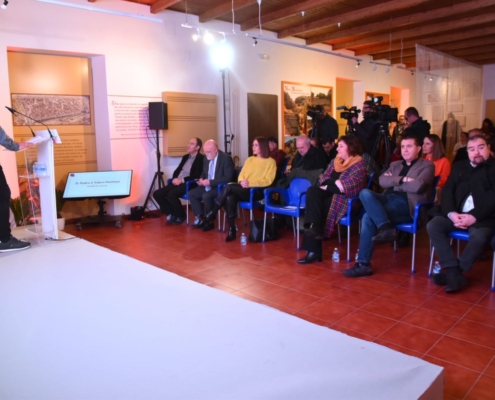 Un momento de la presentación de la programación autonómica de C-LM en FITUR que ha tenido lugar en Alcaraz