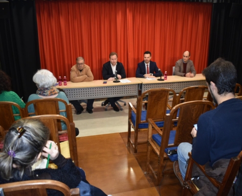 Un momento de la presentación del FEMUBA en el Teatro Circo