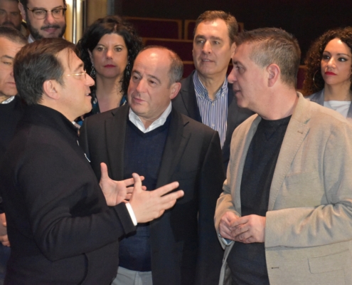 El ministro de Asuntos Exteriores en su visita a Albacete Teatro Circo