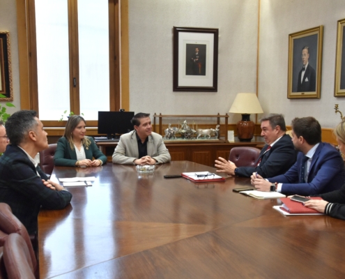 Encuentro de trabajo entre el presidente y la vicepresidenta de la Diputación y representantes del Gobierno de la Comunidad de Madrid sobre Sedip ...