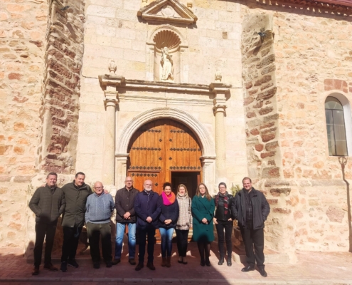 Foto de familia del acto