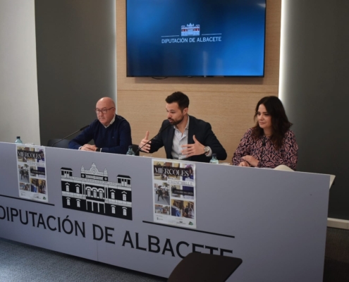 Un momento de la presentación de Los Miércoles de Chinchilla