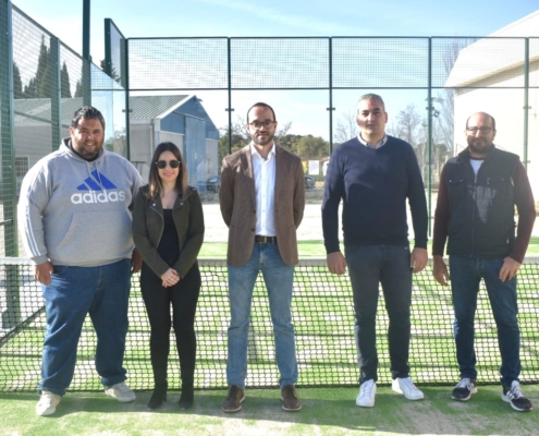 La Diputación de Albacete invierte cerca de 150.000€ en la mejora del Complejo Deportivo de Ontur, que incluirá una pista de pádel y un veló ...