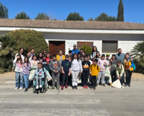El alumnado del CRA ‘Los Olivos’ visita el CTRU de Albacete en el marco de las campañas de educación ambiental impulsadas por la Diputación ...