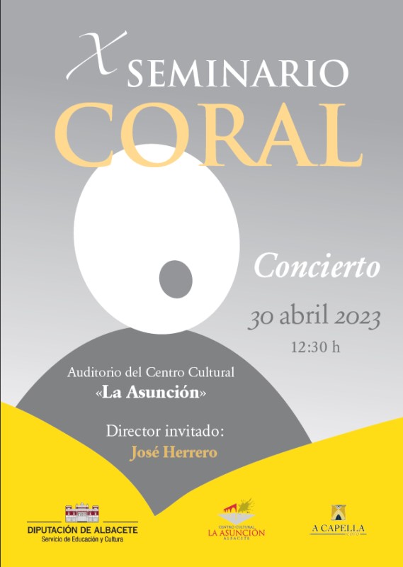 cartel concierto coral 2023