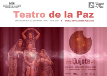 cartel programación teatro de la paz abril 2023