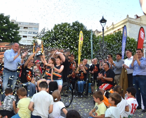 Cabañero traslada la felicitación de toda la provincia al tri-campeón BSR Amiab