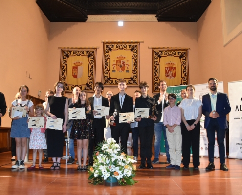 'Foto de familia' con todos los premiados de las tres categorías