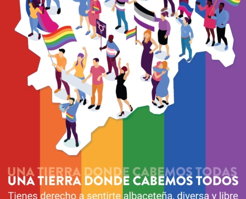 La Diputación de Albacete conmemora el Día Internacional del Orgullo LGTBI con diferentes iniciativas bajo el lema ‘Una tierra donde cabemos t ...