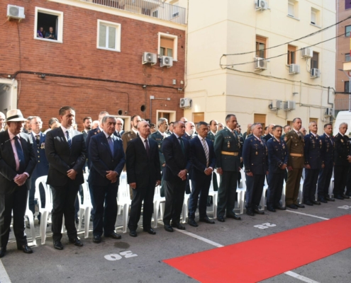 Santi Cabañero participa en el acto conmemorativo del 179º aniversario de la fundación de la Guardia Civil