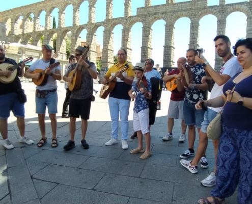 La Diputación de Albacete impulsa anualmente la participación de un grupo de música de la provincia en el festival ‘Folk Segovia’ y este a...