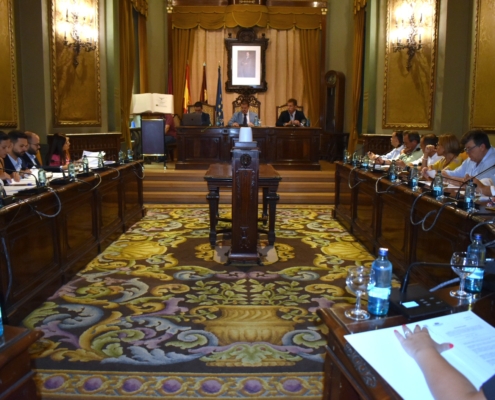 Imagen general del Plenario Provincial, sesión del 24 de julio
