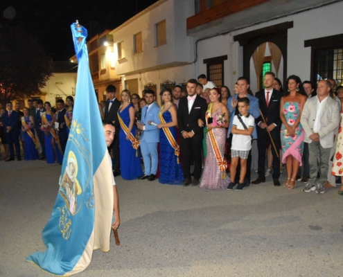 El presidente provincial ‘presume’ de las fiestas de Cenizate, pregonadas por el ciclista natural de la localidad, Roque de la Cruz