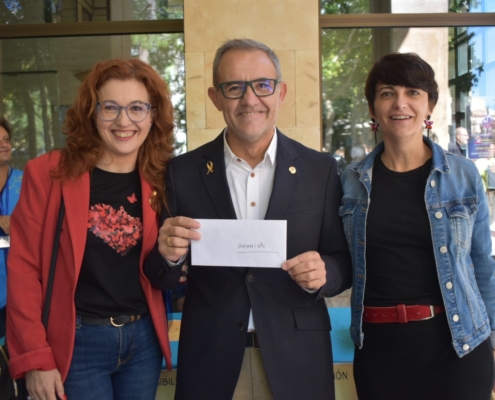 La Diputación de Albacete se suma al dorado de AFANION en su objetivo de dedicar septiembre a sensibilizar sobre el cáncer Infanto-Juvenil