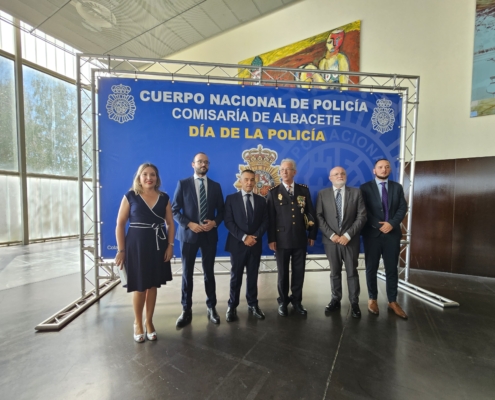 Valera subraya que la labor del Cuerpo Nacional de Policía es vital para que el territorio avance a todos los niveles