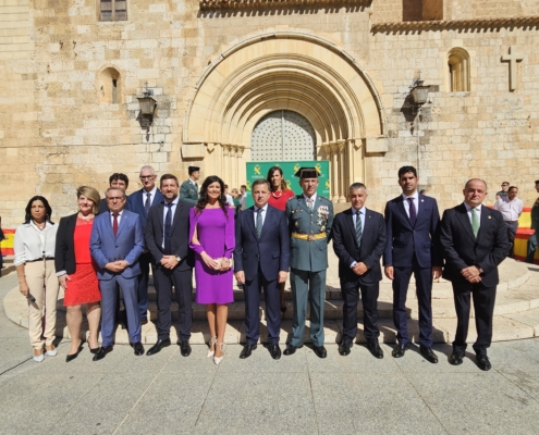 La Diputación, presente en los actos organizados por la Comandancia de Albacete con motivo de la festividad de la Patrona de la Guardia Civil