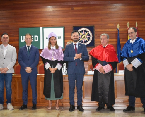 La Diputación participa en la apertura del curso académico del Centro Asociado de la UNED en Albacete poniendo en valor sus 50 años garantizand ...