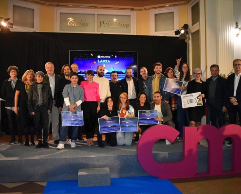 'Foto de familia' de la entrega de Premios Abycine Lanza 2023