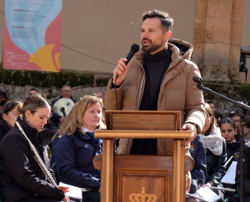 El diputado Miguel Zamora interviene en el IV Encuentro Provincial de Bandas Alcaraz