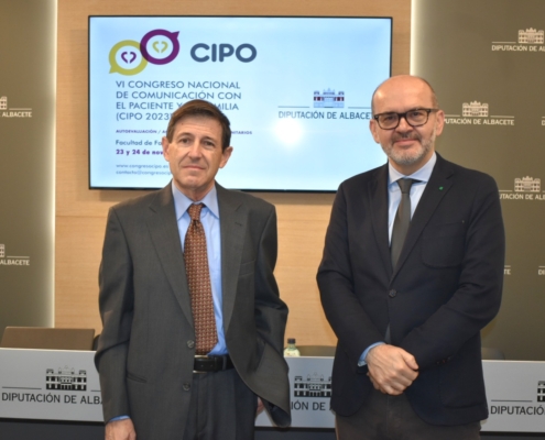 La Diputación de Albacete reitera su apoyo al Congreso CIPO para avanzar en la humanización de la sanidad mejorando la comunicación entre perso ...