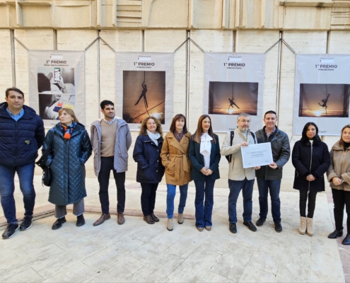 Entrega del primer premio de VIII Certamen de Foto contra las violencias machistas