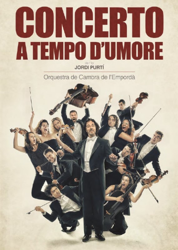 cartel concierto tempo d'umore orquesta del ampurdán